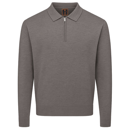 CGR SOLID POLO SWEATER