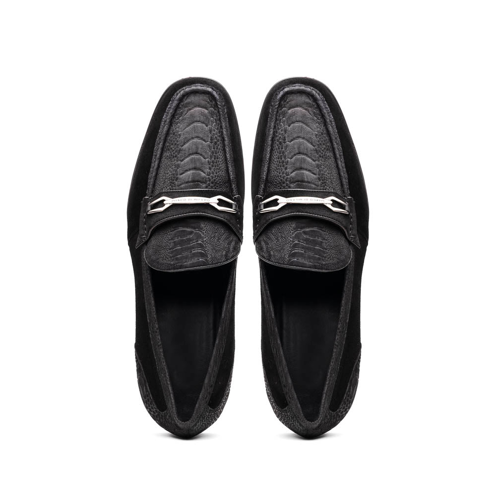Hugo Ostrich Black