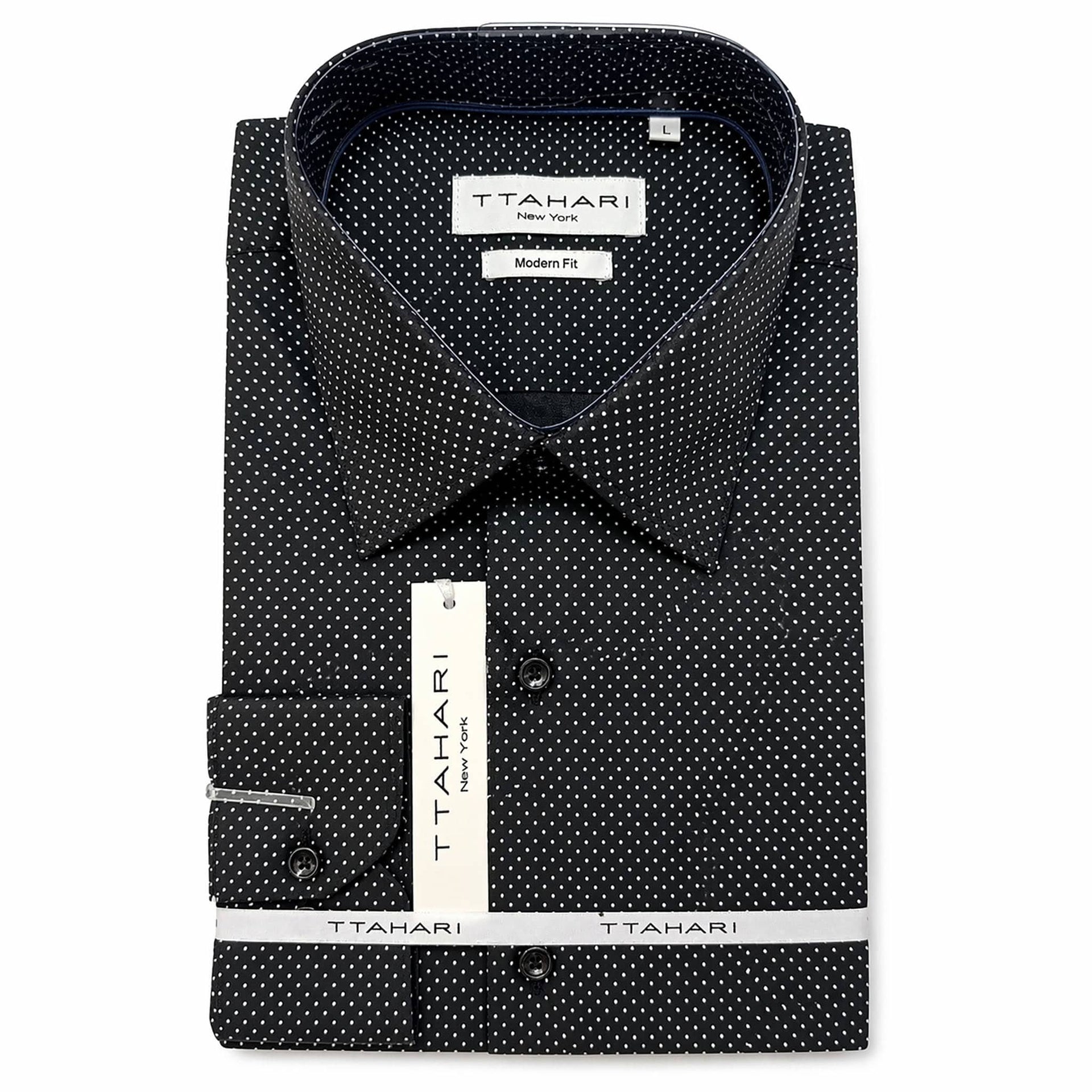 Tahari Men’s Modern Fit Dress Shirt