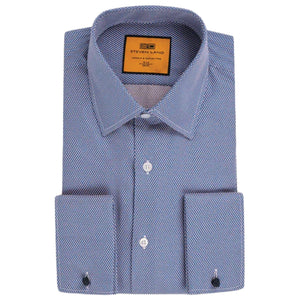 LND NECKWEAR INC. S C LBLU 4/5 / 15.5 Dress Shirt | Classic Collar | French Cuff -Dm287