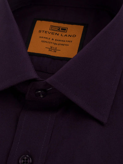 LND NECKWEAR INC. S CF Steven Land Dress Shirt| Classic Fit | French Cuff | 100% Cotton/Ds115f 4/5