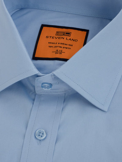 LND NECKWEAR INC. S CF Steven Land Dress Shirt| Classic Fit | French Cuff | 100% Cotton/Ds115f 4/5