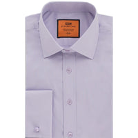LND NECKWEAR INC. S CF LILAC / 17.0 Steven Land Dress Shirt| Classic Fit | French Cuff | 100% Cotton/Ds115f 6/7