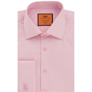 LND NECKWEAR INC. S CF PINK / 16.5 Steven Land Dress Shirt| Classic Fit | French Cuff | 100% Cotton/Ds115f 6/7