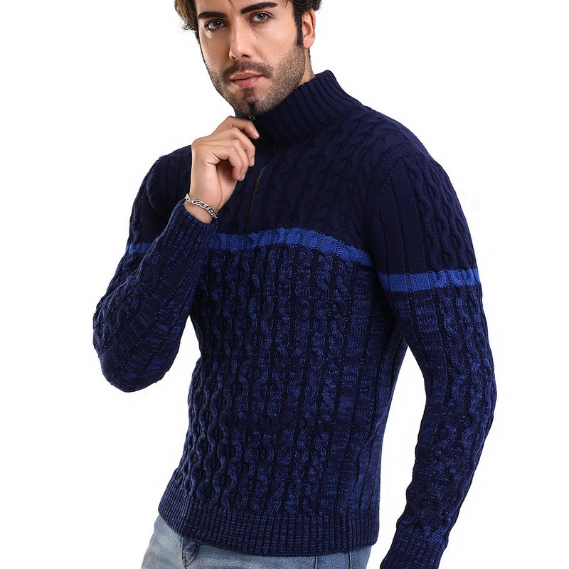 MADE IN TURKEY K S FASHION SWEATER-8510 NVY