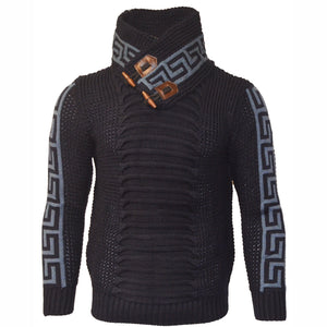 MADE IN TURKEY K S NAVY / MED FASHION SWEATER/8704