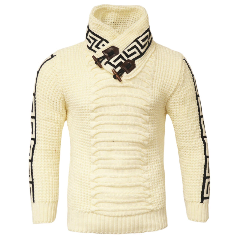 MADE IN TURKEY K S WHITE / MED FASHION SWEATER/8704