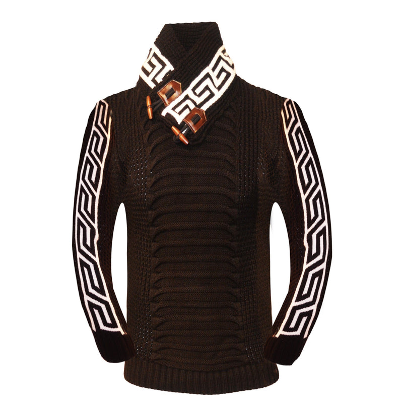 MADE IN TURKEY K S BLACK / MED FASHION SWEATER/8704