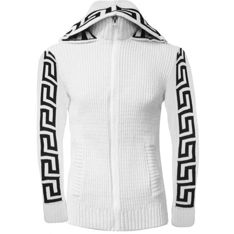 MADE IN TURKEY K S WHITE / MED FASHION SWEATER/8707