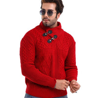 MADE IN TURKEY K S FASHION SWEATER-8785  RED