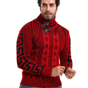 MADE IN TURKEY K S FASHION SWEATER-8787 RED