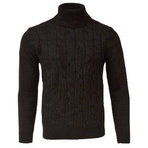 MADE IN TURKEY K S BLACK / M FAWORI TURTLENECK SWEATER