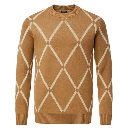 MADE IN TURKEY K S CAMEL-TAN / M MILANO EXCLUSIVE SWEATER-M35004
