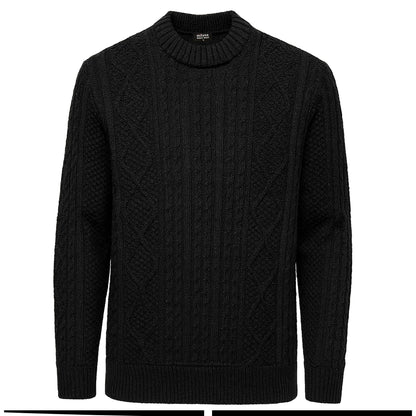 MADE IN TURKEY K S BLACK / M MILANO EXCLUSIVE SWEATER-M35007