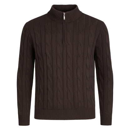 MADE IN TURKEY K S BROWN / M MILANO EXCLUSIVE SWEATER-M35017