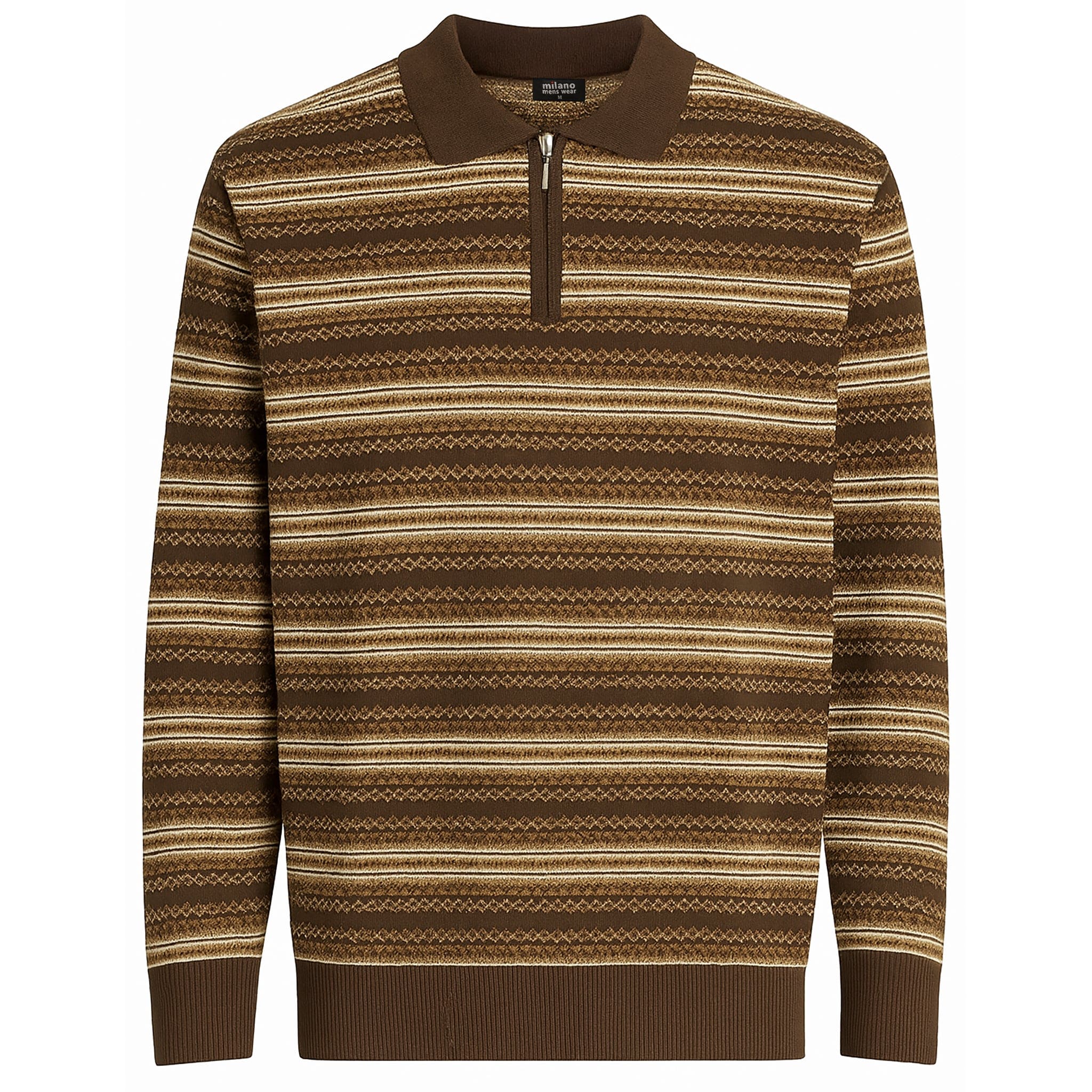 MADE IN TURKEY T PL BROWN / M MILANO EXCLUSIVE KNIT-M35048
