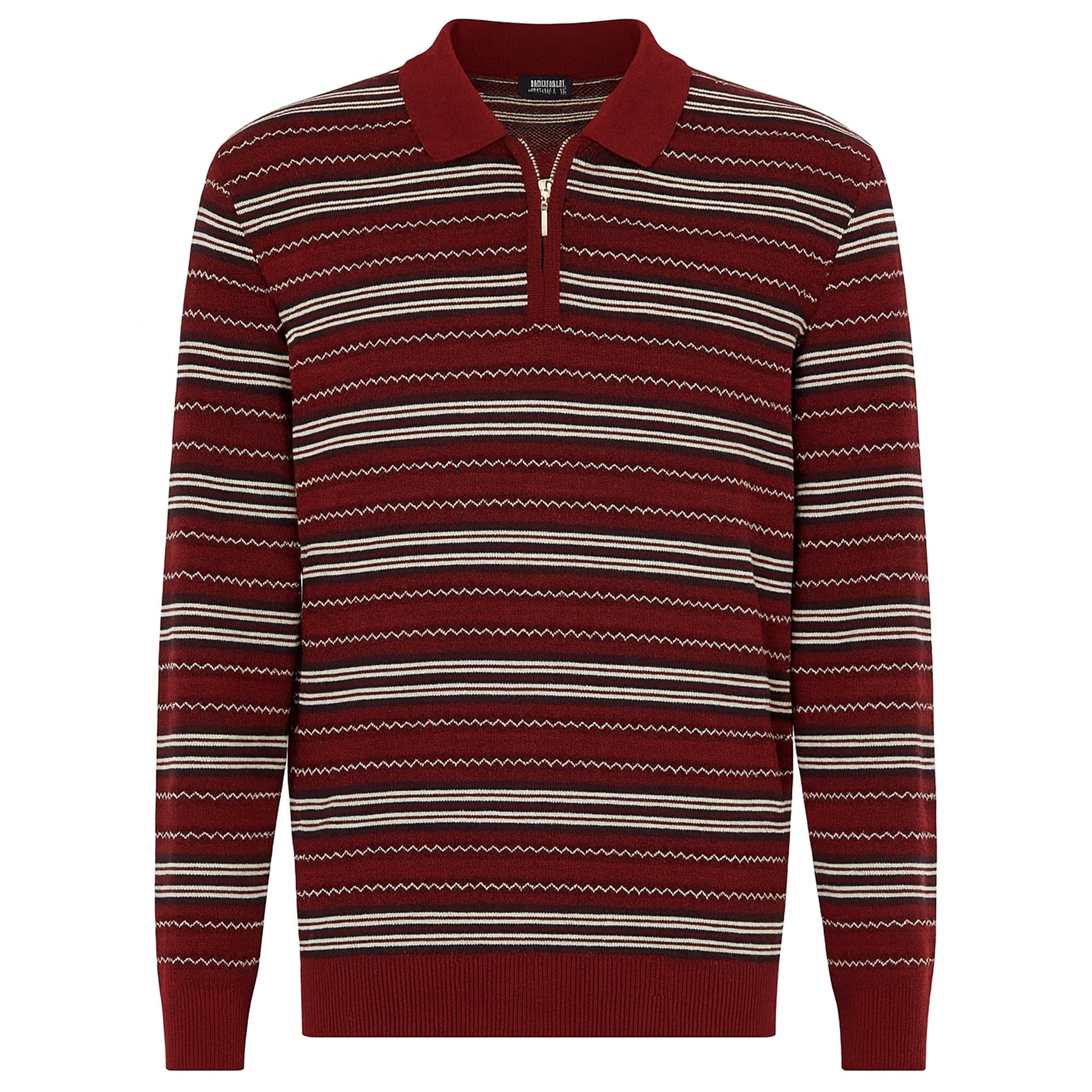 MADE IN TURKEY T PL BURGUNDY / M MILANO EXCLUSIVE KNIT-M35048