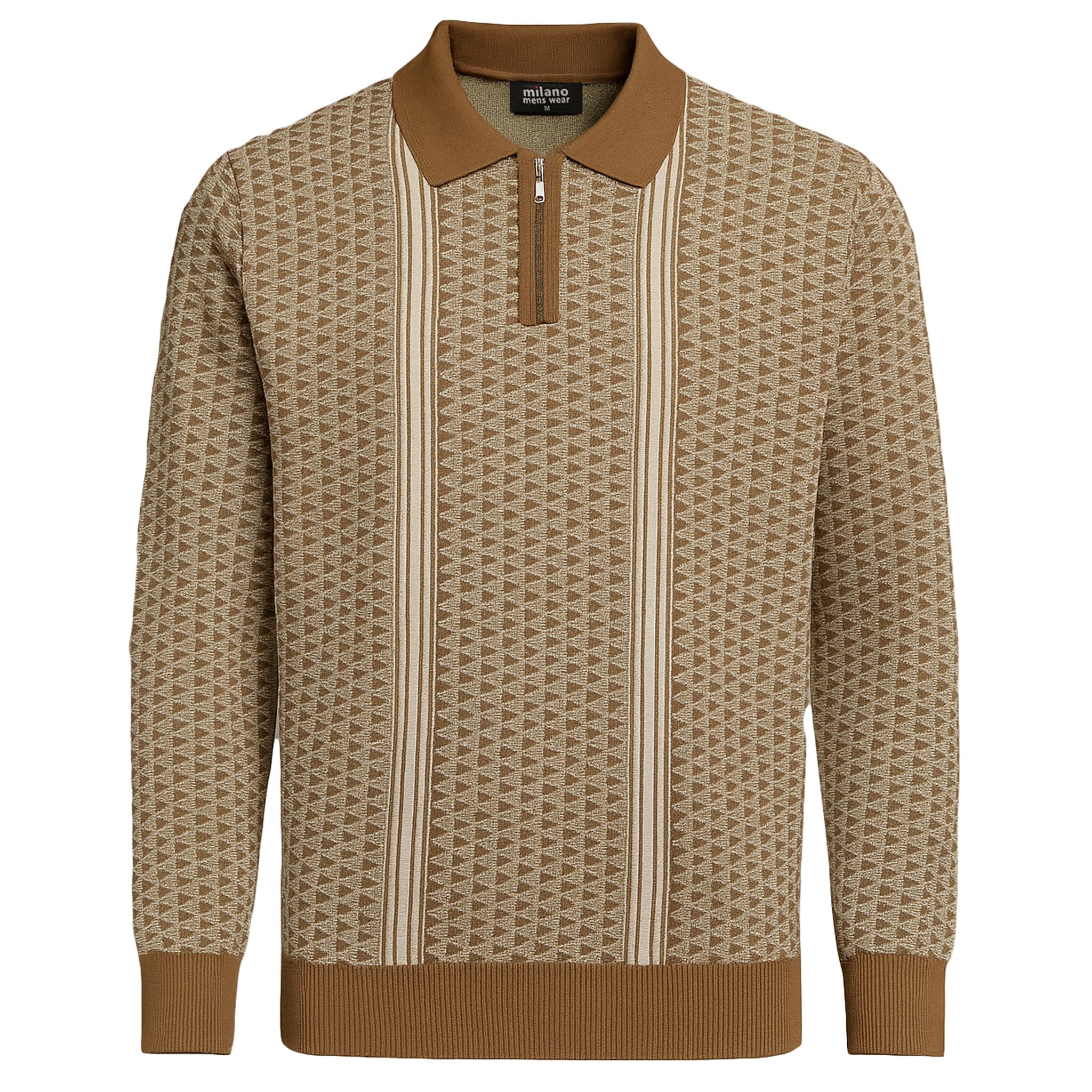 MADE IN TURKEY T PL CAMEL / M MILANO EXCLUSIVE KNIT-M35052