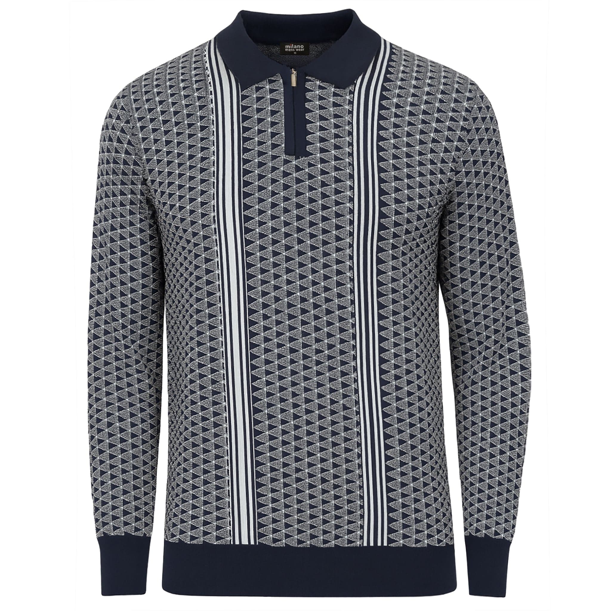 MADE IN TURKEY T PL NVY / M MILANO EXCLUSIVE KNIT-M35052