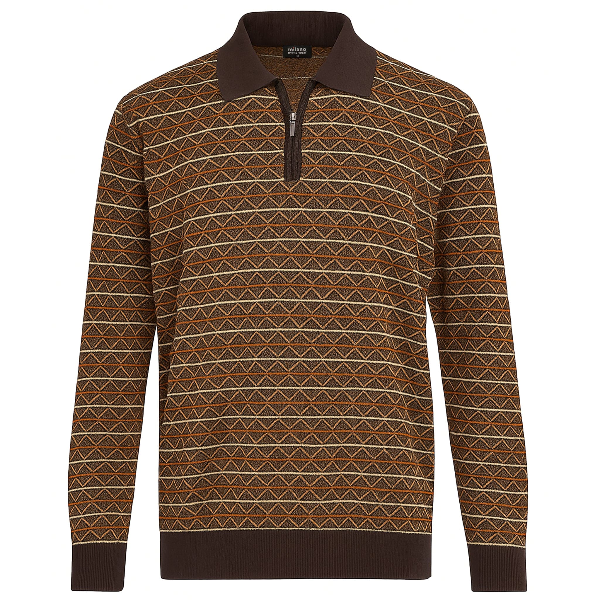 MADE IN TURKEY T PL BROWN / M MILANO EXCLUSIVE KNIT-M35056