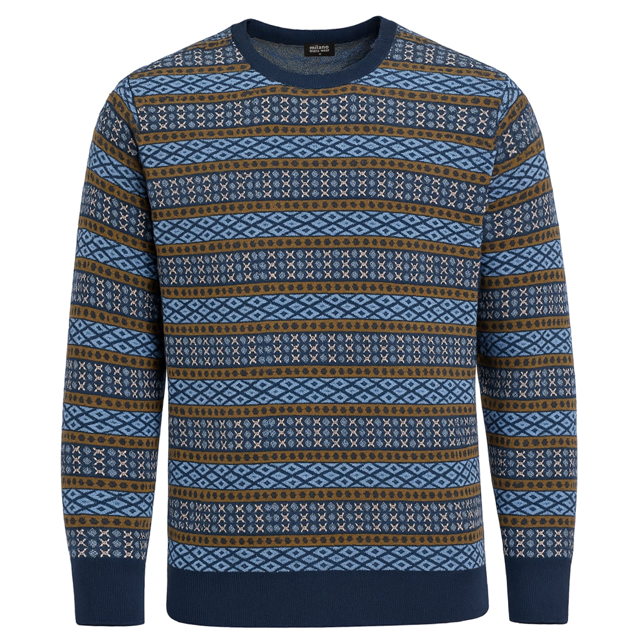 MADE IN TURKEY T PL NAVY / M MILANO EXCLUSIVE KNIT-M35062