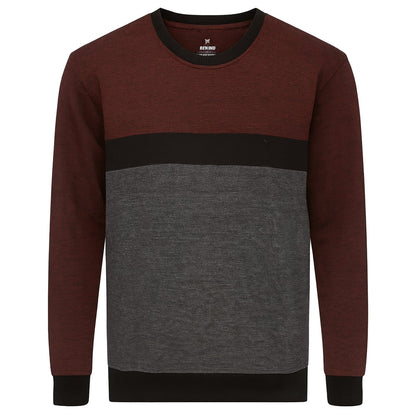 MADE IN TURKEY T PL Burgundy / M Sylank Men’s Sweater-Crew neck