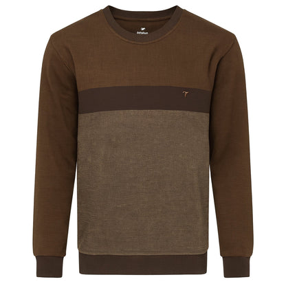 MADE IN TURKEY T PL Brown / M Sylank Men’s Sweater-Crew neck