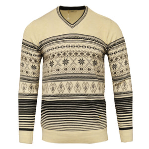 MADE IN TURKEY YAMAK V-NECK SWEATER