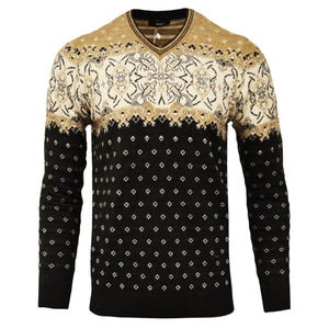 MADE IN TURKEY YAMAK V-NECK SWEATER