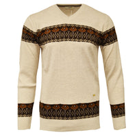 MADE IN TURKEY YAMAK V-NECK SWEATER