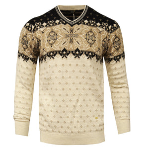 MADE IN TURKEY YAMAK V-NECK SWEATER