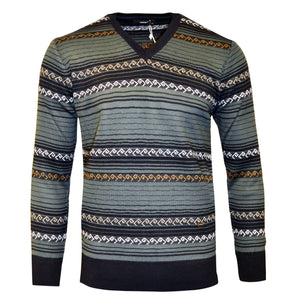 MADE IN TURKEY YAMAK V-NECK SWEATER
