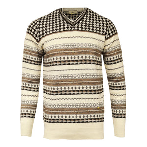 MADE IN TURKEY YAMAK V-NECK SWEATER