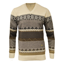MADE IN TURKEY YAMAK V-NECK SWEATER