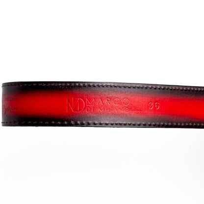 Marco Di Milano Arkansas Belt BlackCherry