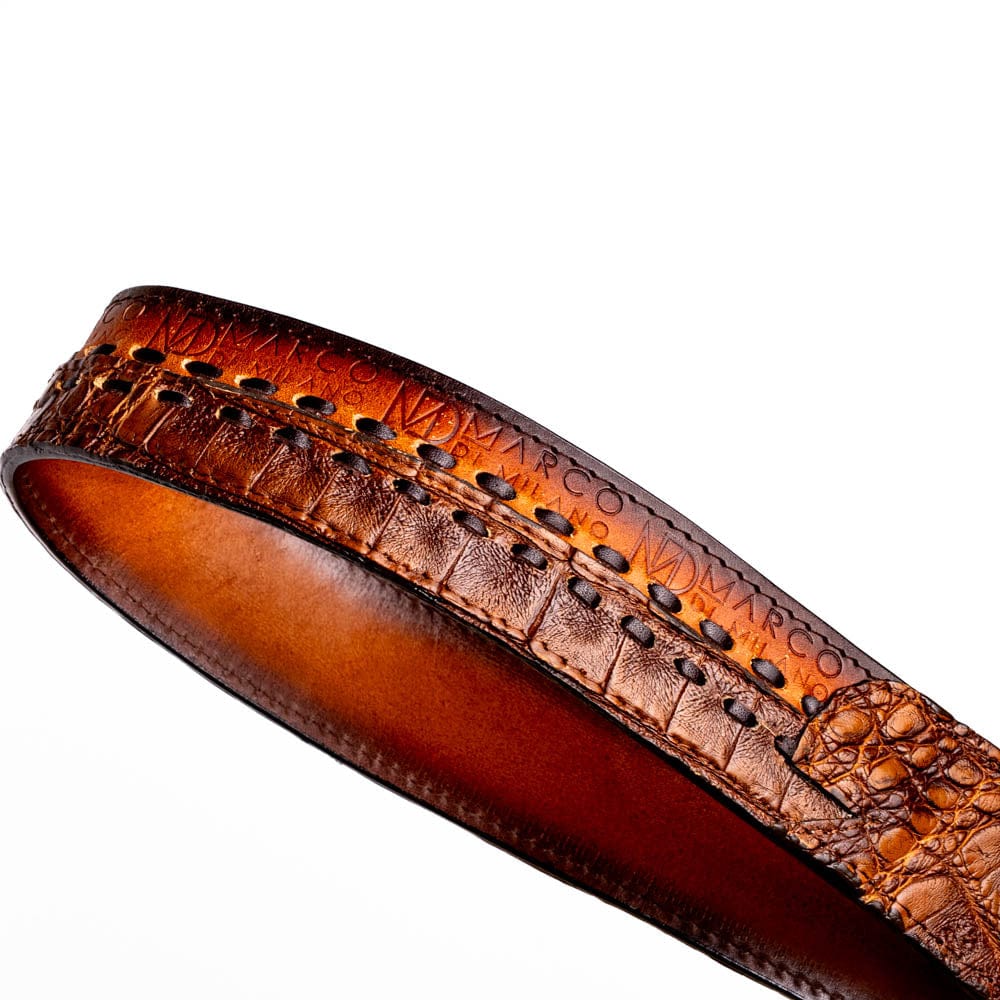 Marco Di Milano Belts Montana Belt Aged Maple