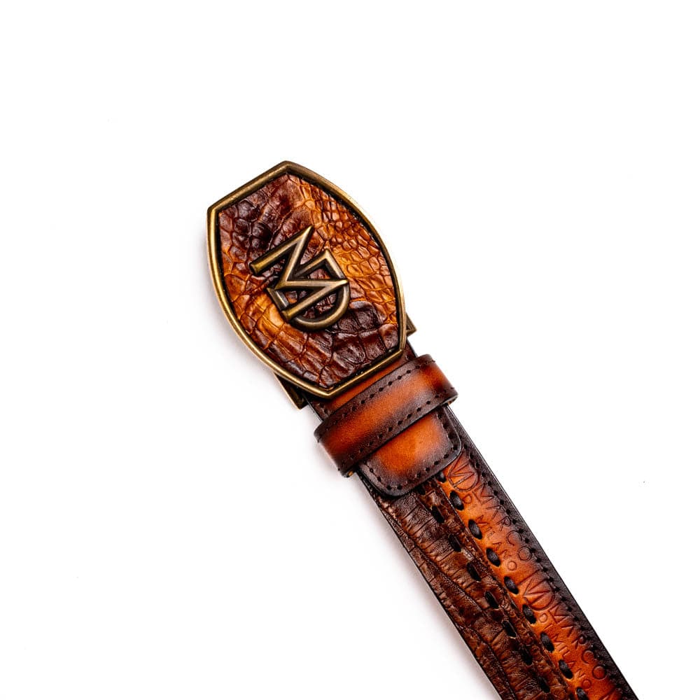 Marco Di Milano Belts Montana Belt Aged Maple