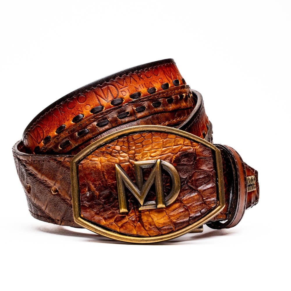 Marco Di Milano Belts Montana Belt Aged Maple