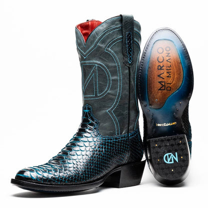 Marco Di Milano Boot Kansas Black / Blue