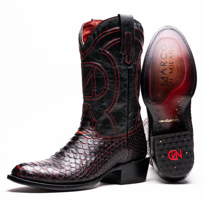 Marco Di Milano Boot Kansas BlackCherry