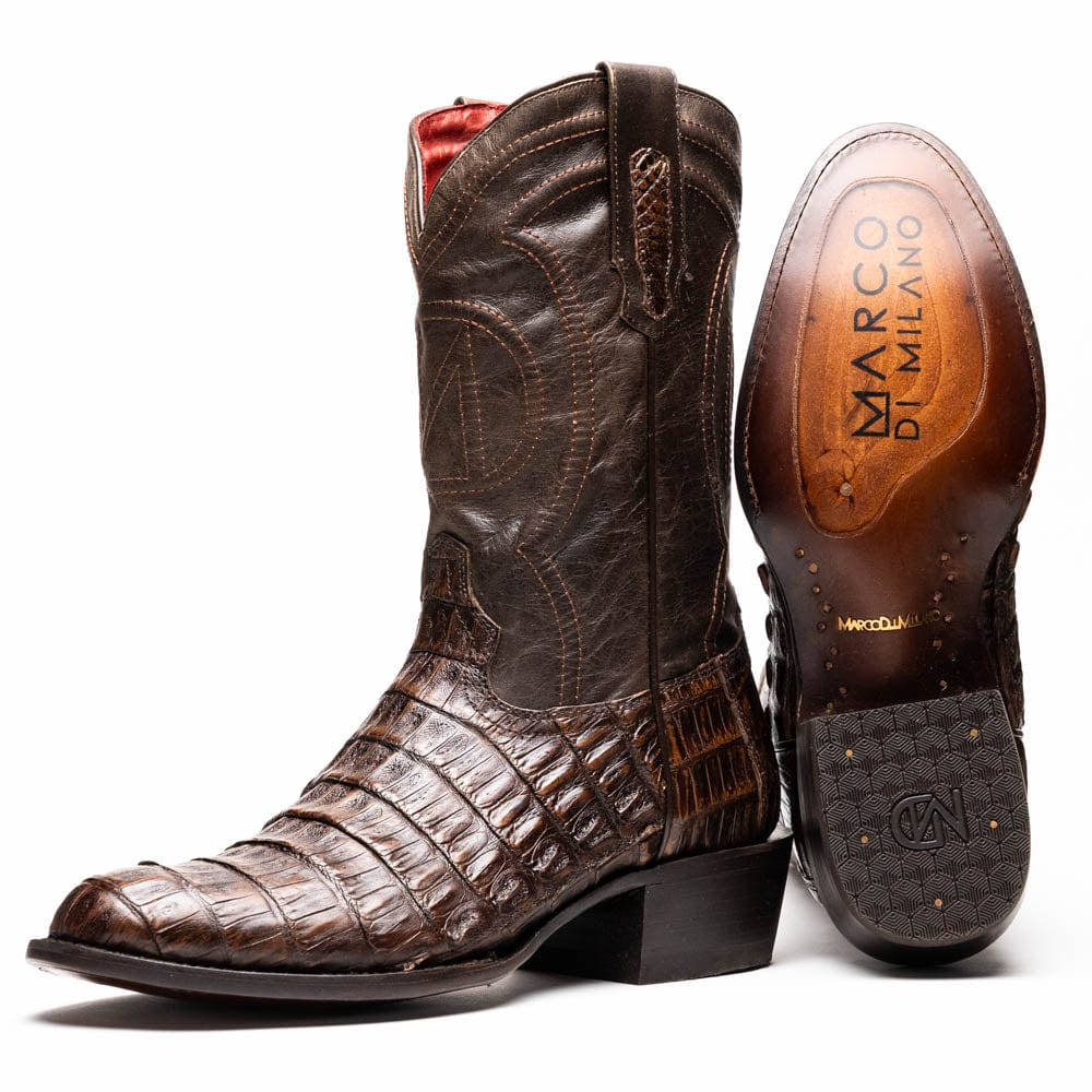 Marco Di Milano Boot Aged Brown / 7 USA Phoenix Aged Brown