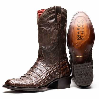 Marco Di Milano Boot Aged Brown / 7 USA Phoenix Aged Brown