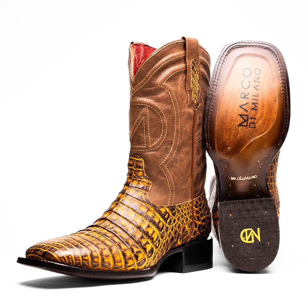 Marco Di Milano Boot Mustard/Brown / 7 USA Tucson Mustard Brown