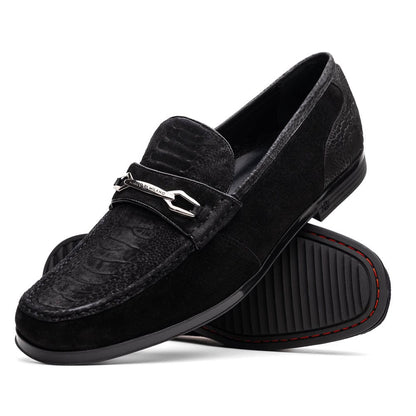 Marco Di Milano FT Hugo Ostrich Black