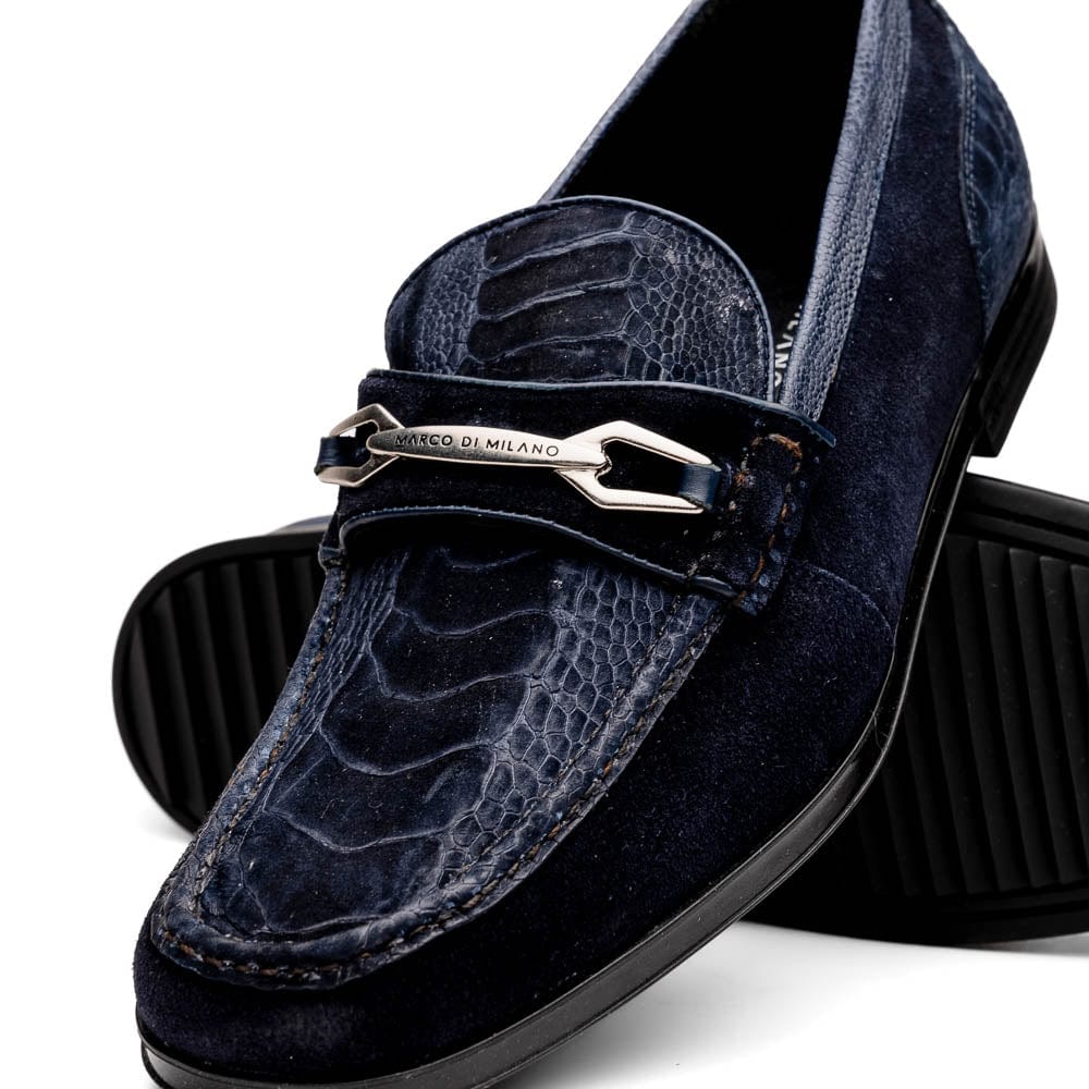 Marco Di Milano FT Hugo Ostrich Navy