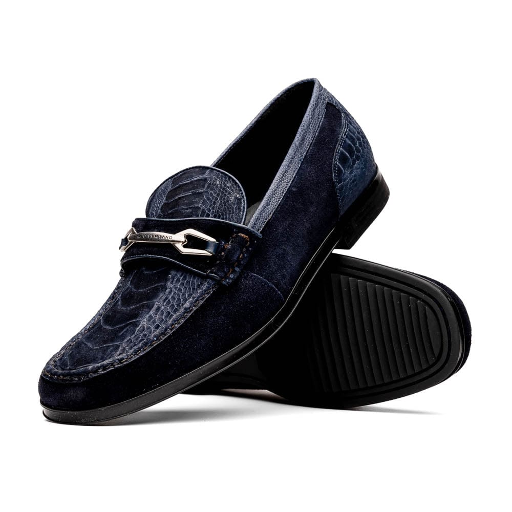 Marco Di Milano FT Hugo Ostrich Navy