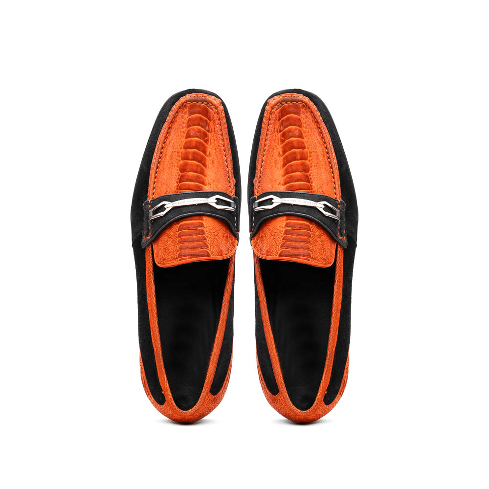 Marco Di Milano FT Hugo Ostrich Orange / Black