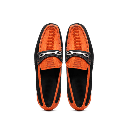Marco Di Milano FT Hugo Ostrich Orange / Black