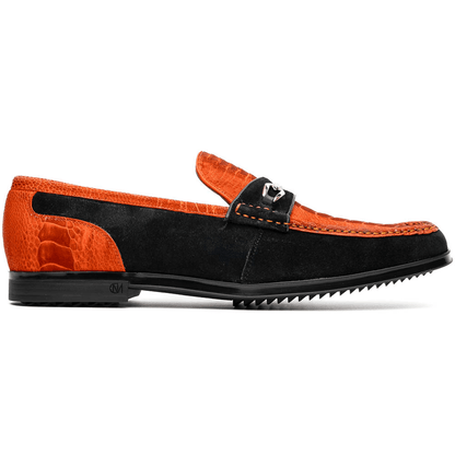 Marco Di Milano FT Hugo Ostrich Orange / Black