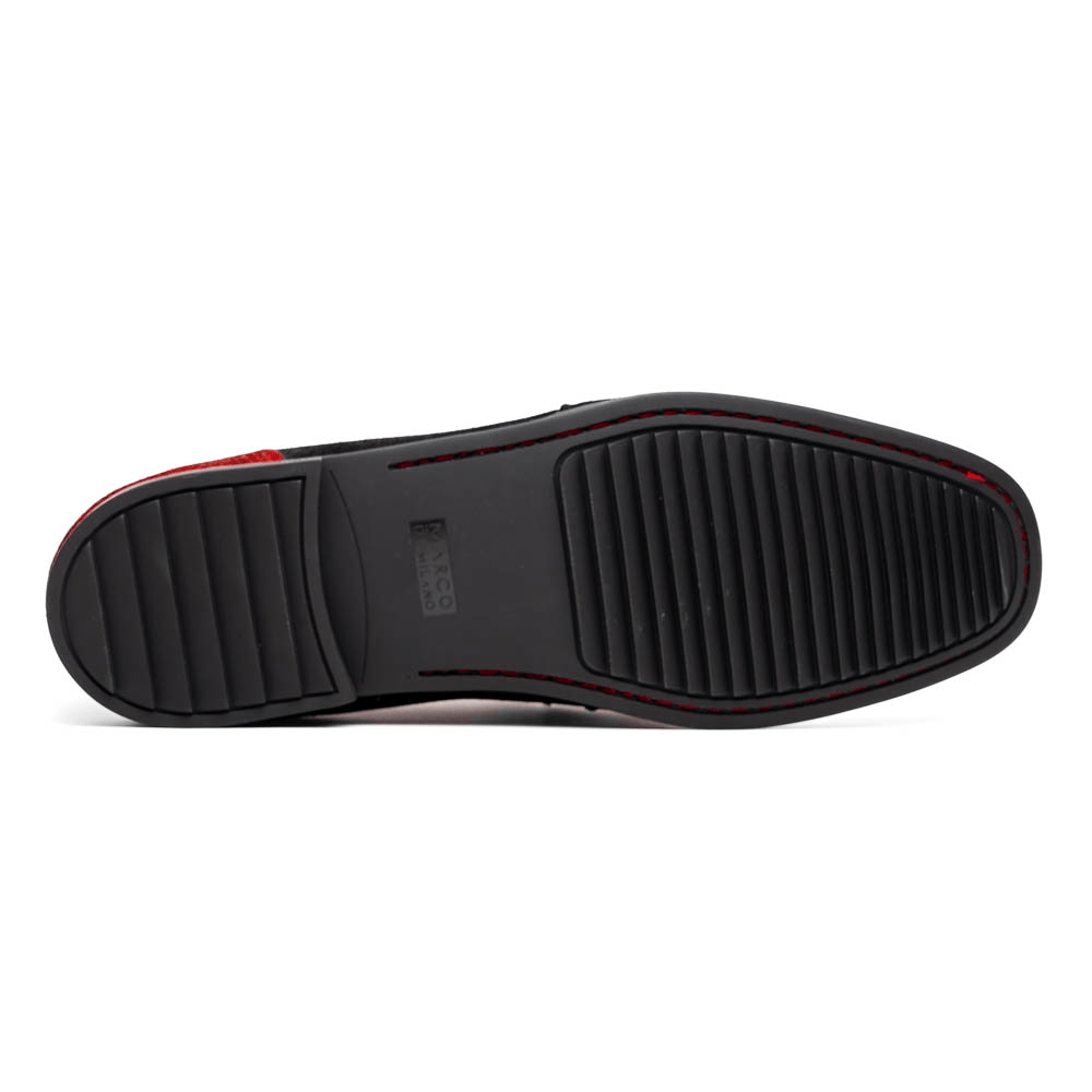 Marco Di Milano FT Hugo Ostrich Red / Black